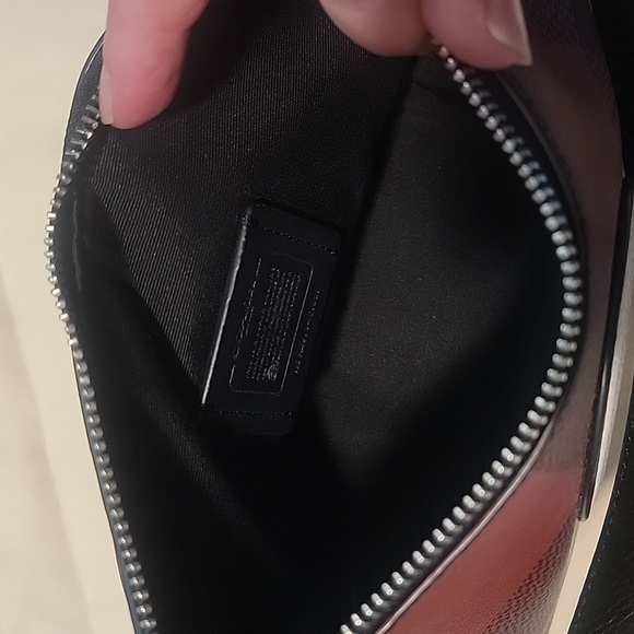 Coach Buffalo Red Plaid Mini bag with Coach Patch - Picture 5 of 9